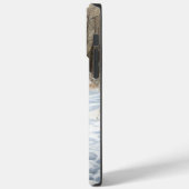 Bullmastiff laat het sneeuwen Kerstmis Case-Mate iPhone Case (Achterkant / Links)