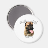 Bullmastiff Ma 2 Magneet (Voorkant / Achterkant)