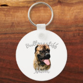 Bullmastiff Ma 2 Sleutelhanger (Voorkant)
