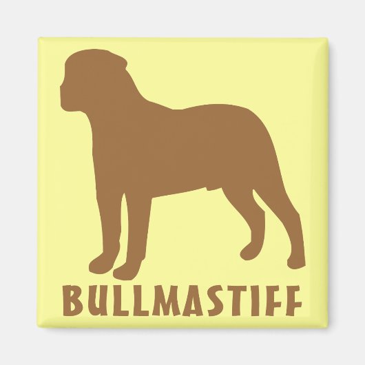 Bullmastiff Magneet (Voorkant)