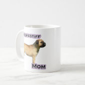 Bullmastiff Moeder 4 Koffiemok (Voorkant links)