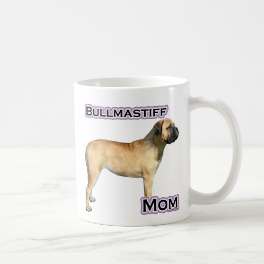 Bullmastiff Moeder 4 Koffiemok (Rechts)