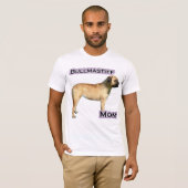 Bullmastiff Moeder 4 T-shirt (Voorkant volledig)