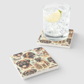  Bullmastiff Naadloos Stenen Onderzetter (Zijkant)