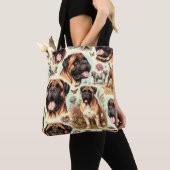  Bullmastiff Naadloos Tote Bag (Dichtbij)
