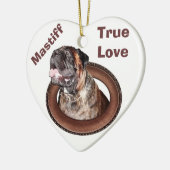 Bullmastiff Ornaments is Great Mastiff Gifts Keramisch Ornament (Links)