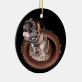 Bullmastiff Ornaments Make for Mastiff Lovers Keramisch Ornament (Rechts)