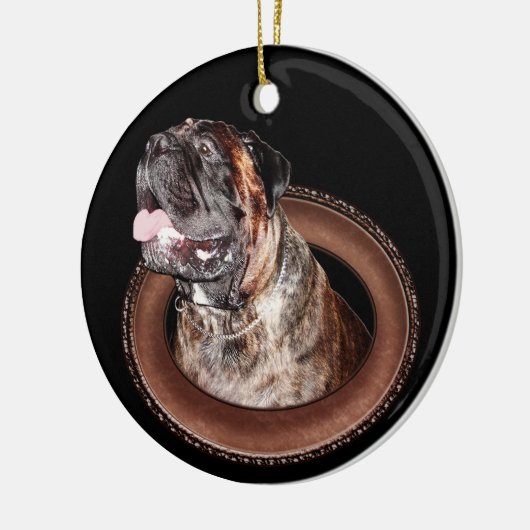 Bullmastiff Ornaments Make for Mastiff Lovers Keramisch Ornament (Links)