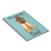 Bullmastiff papa notitieboek (Rechterzijde)