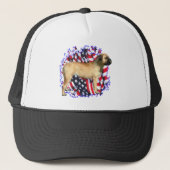 Bullmastiff Patriot Trucker Pet (Voorkant)