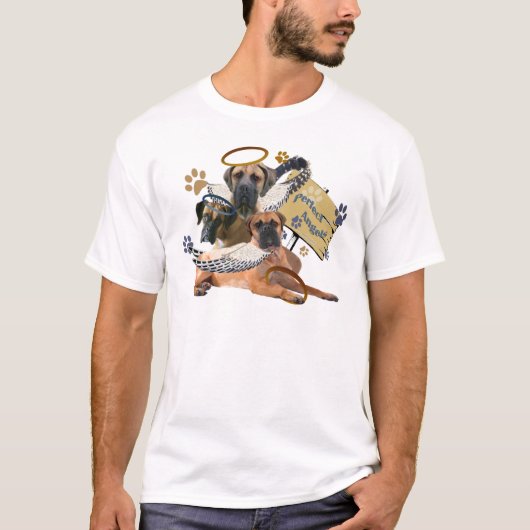 Bullmastiff Perfect Angel T-shirt (Voorkant)