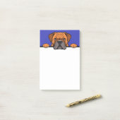 Bullmastiff Schattigee Mastiff Hondenliefhebber Gi Post-it® Notes (Op bureau)