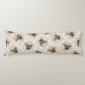 Bullmastiff Schilderij Fawn Red Sable Schattigee D Lichaamskussen (Voorkant)