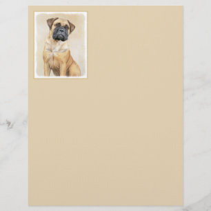 Bullmastiff-schildering - Kute Original Dog Art