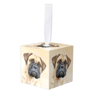Bullmastiff-schildering - Kute Original Dog Art Decoratie