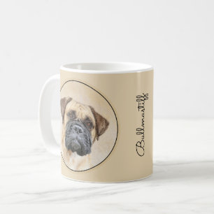 Bullmastiff-schildering - Kute Original Dog Art Koffiemok
