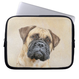 Bullmastiff-schildering - Kute Original Dog Art Laptop Sleeve