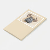 Bullmastiff-schildering - Kute Original Dog Art Post-it® Notes (Schuin)