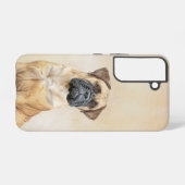 Bullmastiff-schildering - Kute Original Dog Art Samsung Galaxy Hoesje (Achterkant horizontaal)