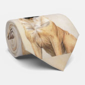 Bullmastiff-schildering - Kute Original Dog Art Stropdas (Opgerold)