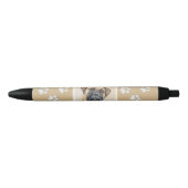 Bullmastiff-schildering - Kute Original Dog Art Zwarte Inkt Pen (Voorkant)