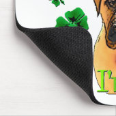 Bullmastiff St Patricks Day Muismat (Hoek)