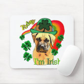 Bullmastiff St Patricks Day Muismat (Met muis)