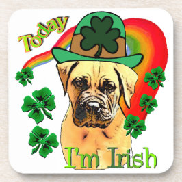 Bullmastiff St Patricks Day Onderzetter
