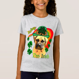 Bullmastiff St Patricks Day T-shirt