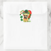 Bullmastiff St Patricks Day Vierkante Sticker (Tas)
