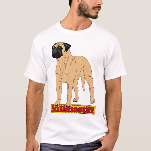 Bullmastiff T-shirt (Voorkant)