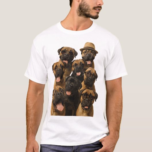 Bullmastiff T-shirt (Voorkant)