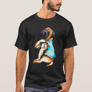 Bullmastiff-Tattoos Ik hou van Hondenliefhebber Gi T-shirt