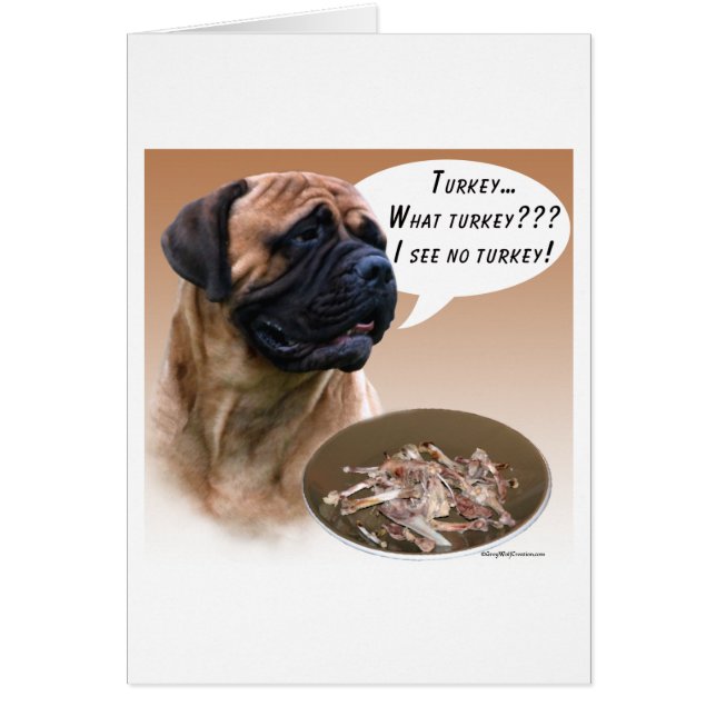 Bullmastiff Turkije (Voorkant)