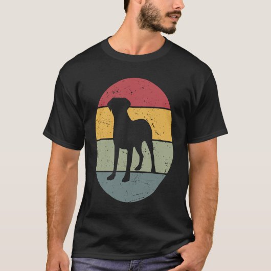 Bullmastiff Vintage T-shirt (Voorkant)