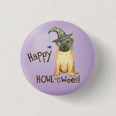 Bullmastiff Witch Button (Voorkant)
