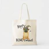 Bullmastiff Witch Canvas tas (Voorkant)