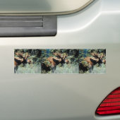 Bullmolen Bumpersticker (Op auto)