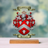 Bullock wapenschild acryl bord (Neutraal)