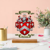 Bullock wapenschild acryl bord (Huwelijk)