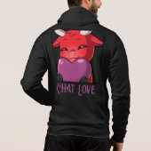 Bullpew Chat Love hoodie (Achterkant)