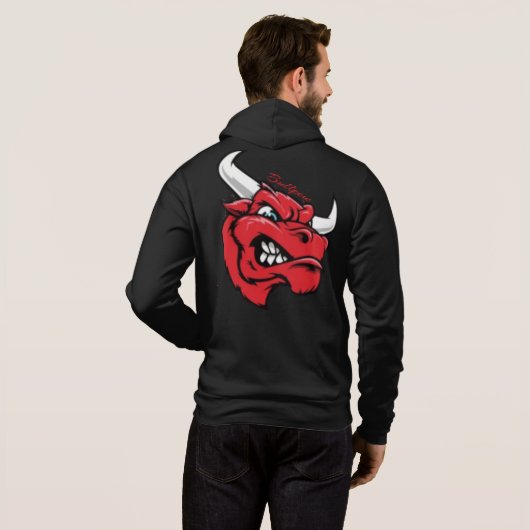 Bullpew hoodie (Achterkant volledig)