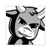 Bullpew inktstempel rubberstempel (Afrduk)