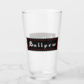 Bullpew uitbrand nameplate glas (Achterkant)