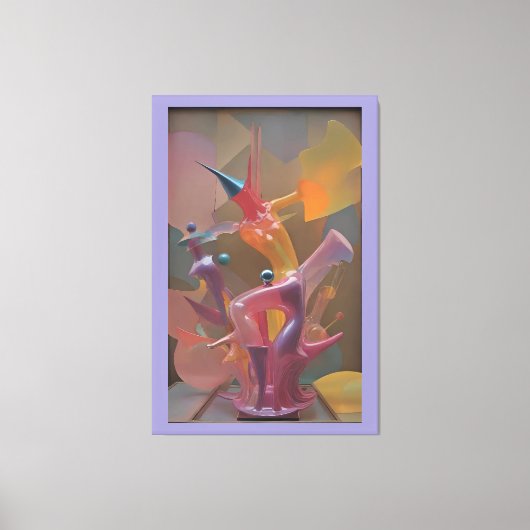 Bullrider - Ken Gage Art Canvas Afdruk (Voorkant)