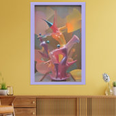 Bullrider - Ken Gage Art Canvas Afdruk (Insitu (Woonkamer))