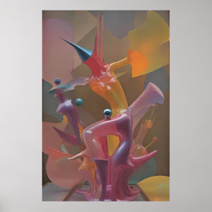 Bullrider - Ken Gage Art Poster