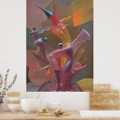 Bullrider - Ken Gage Art Poster (Keuken)