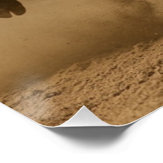 Bullriding Bigfoot Poster (Hoek)