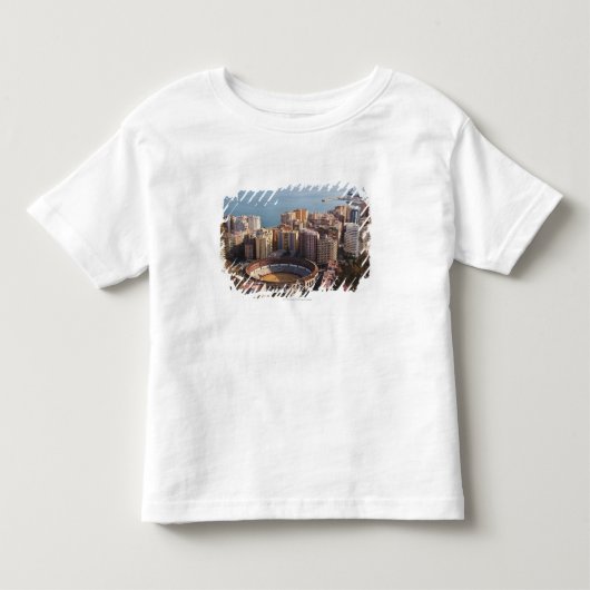 Bullring en haven van La Malagueta Kinder Shirts (Voorkant)